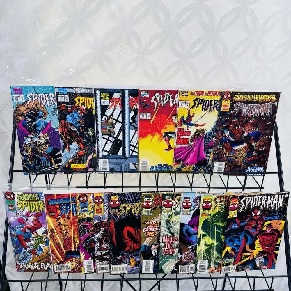 Spider-Man 55-61 63-67 69-74 Lot Peter Parker‎ Carnage Key 1st